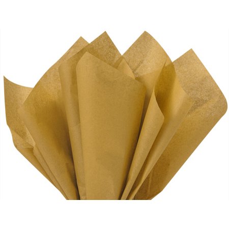 GOLD METALLIC TISSUE