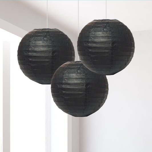 Paper Lantern Black