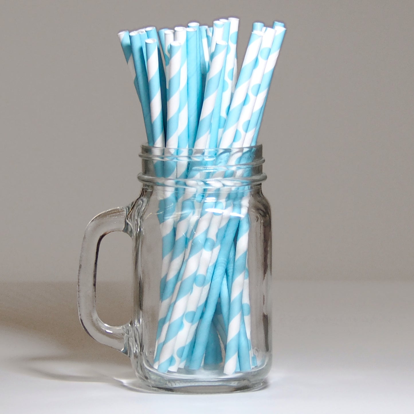 30pk Blue Straws