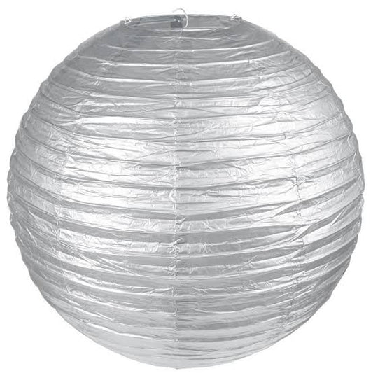 Paper Lantern Silver
