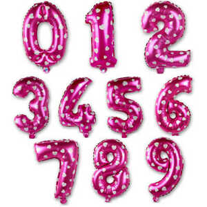 EPS PINK PATTERNED NUMBER FOIL