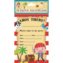 PIRATE PARTY INVITATIONS