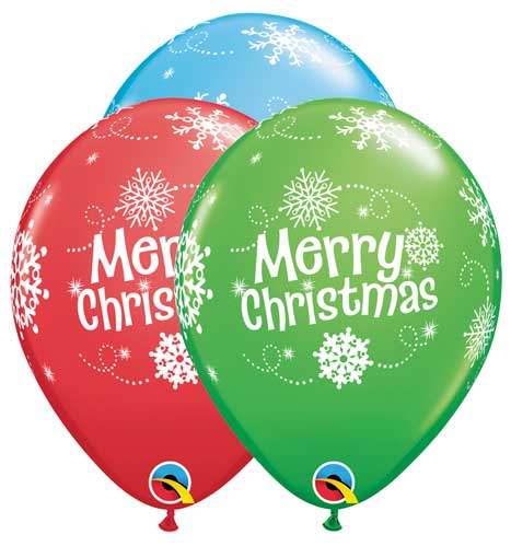 CHRISTMAS BALLOONS