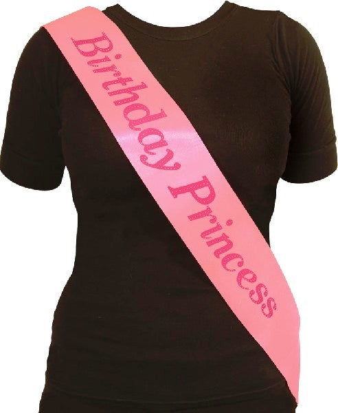 Birthday Princess Sash