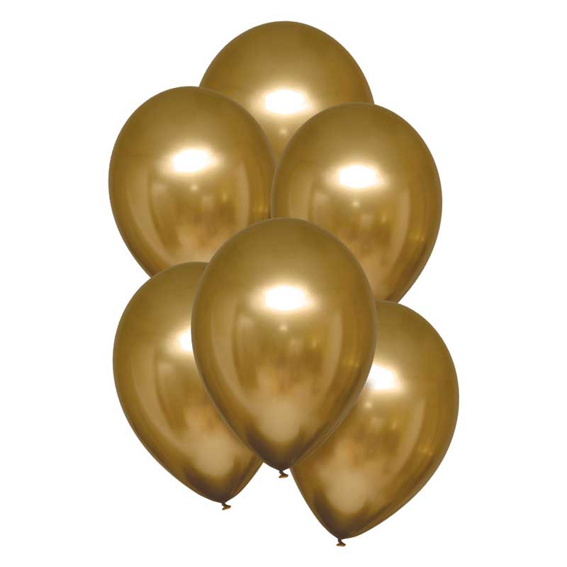 Satin Gold Balloons