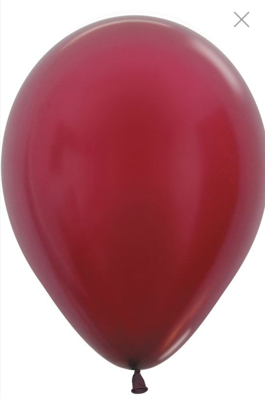 SEMPERTEX BURGUNDY BALLOONS