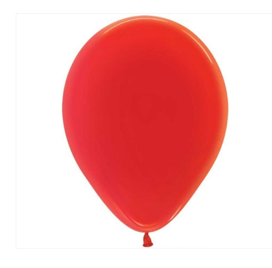 SEMPERTEX  CRYSTAL RED BALLOONS