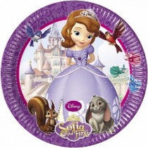 SOFIA THE FIRST PAPER PLATES