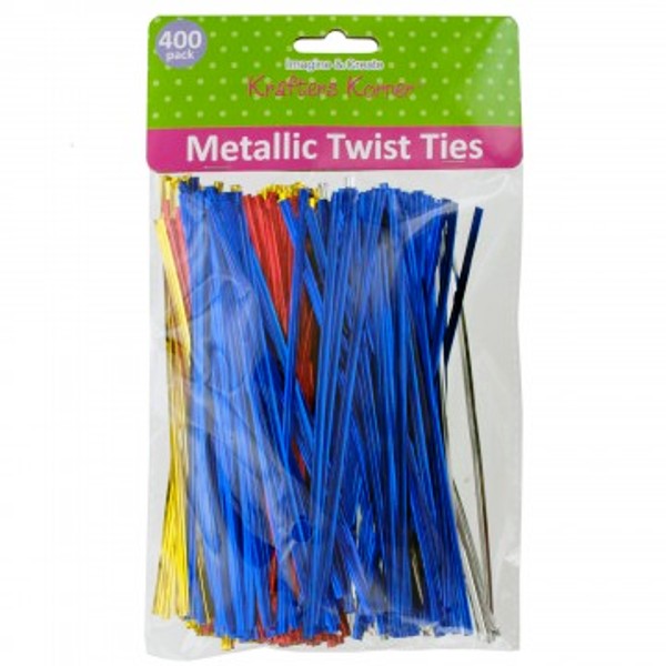 Metallic Twist Ties.