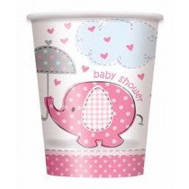 Umbrellaphants Pink Cups