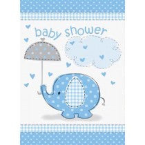 Umbrellaphants Blue Invites