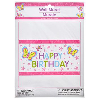 Happy Birthday Wall Banner