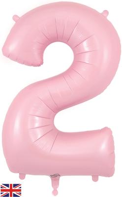 OAKTREE 34" MATTE PINK NUMBER FOIL