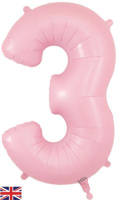 OAKTREE 34" MATTE PINK NUMBER FOIL