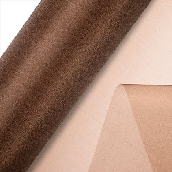 Chocolate Brown Organza Roll