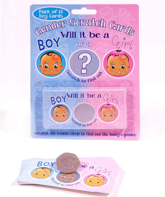 Scratch Girl Gender Reveal Game