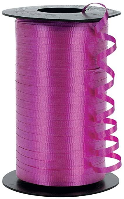 FUSCHIA CURLING RIBBONS