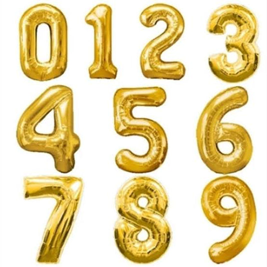 EPS 40" Gold Number Foil