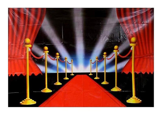 Red carpet Wall Banner