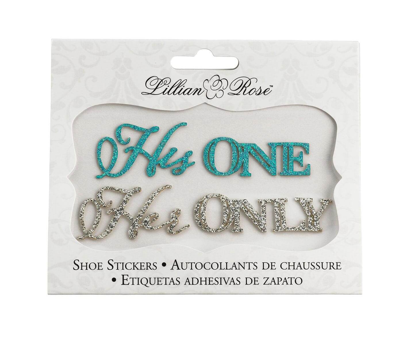 His One Her Only Shoe Stickers